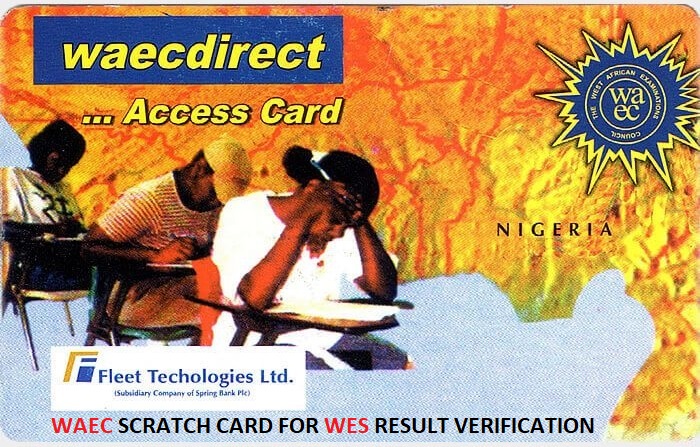 waec scratch card